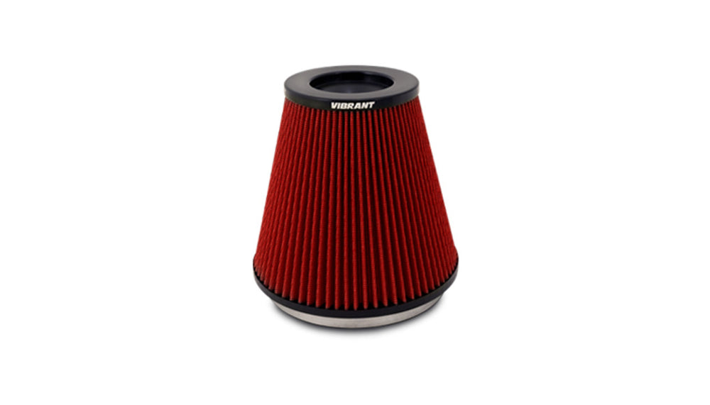 Vibrant Performance Classic Air Filters for Bellmouth Velocity Stacks 7.000"