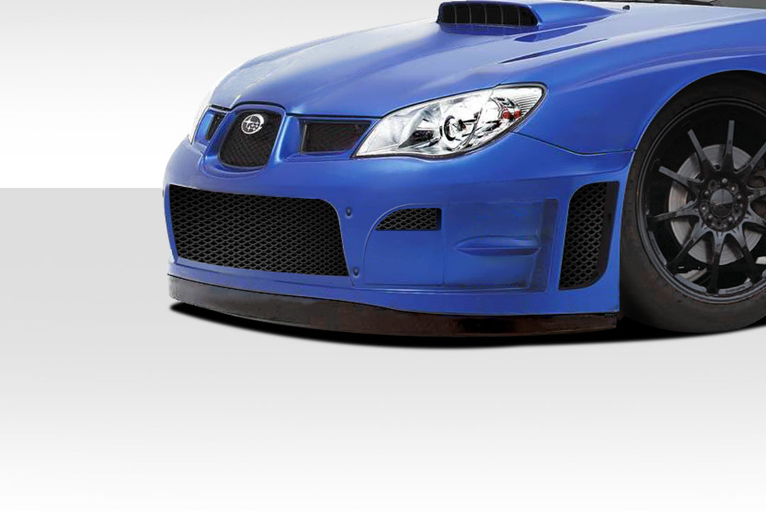 Duraflex 2006-2007 Subaru Impreza WRX STI WRC Look Front Bumper Cover - 3 Piece