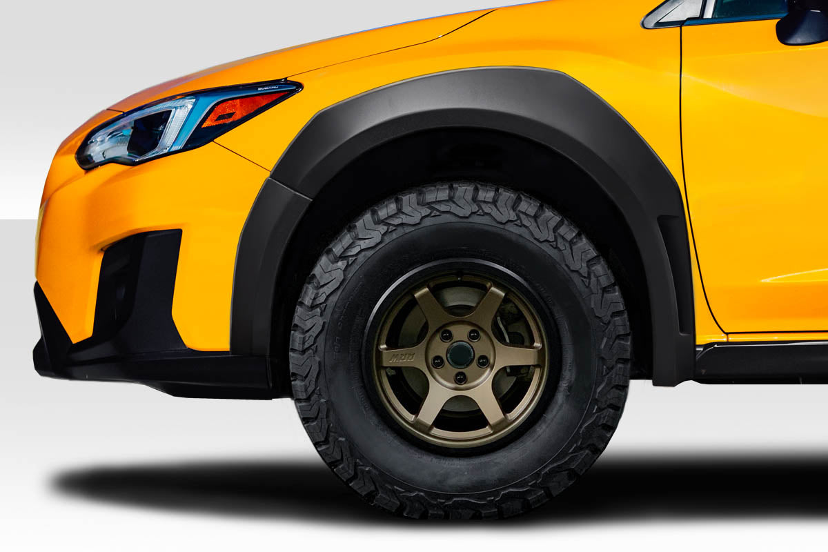 Duraflex 2018-2023 Subaru Crosstrek Speedtrail Front Fender Flares - 2 Pieces