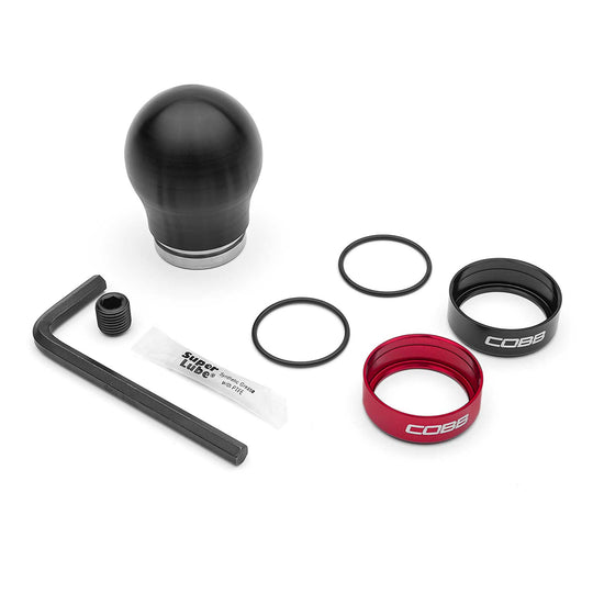 COBB Short Weighted Shift Knob for Subaru BRZ, Scion FR-S, Toyota GT-86/GR86, Ford Focus ST/RS, Fiesta ST