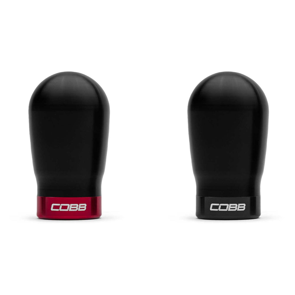 COBB Tall Weighted Shift Knob for Subaru BRZ, Scion FR-S, Toyota GT-86/GR86, Ford Focus ST/RS, Fiesta ST Black Knob