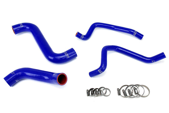 HPS Reinforced Silicone Radiator + Heater Hose Kit for 2004 Subaru WRX 2.0L Turbo Blue