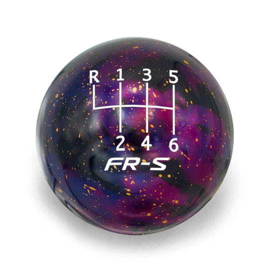 Billetworkz 6 Speed BRZ/FR-S/86 2013-2021 Shift Knob Standard w/FR-S Engraving - Cosmic Space Colors Purple Cosmic Space