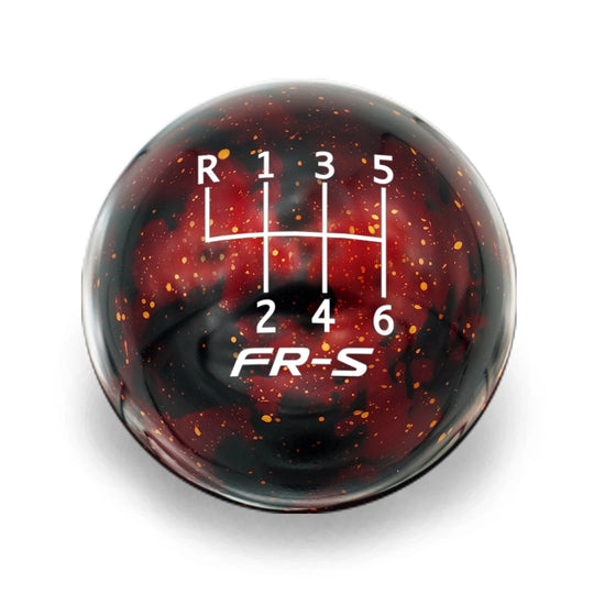 Billetworkz 6 Speed BRZ/FR-S/86 2013-2021 Shift Knob Standard w/FR-S Engraving - Cosmic Space Colors Red Cosmic Space