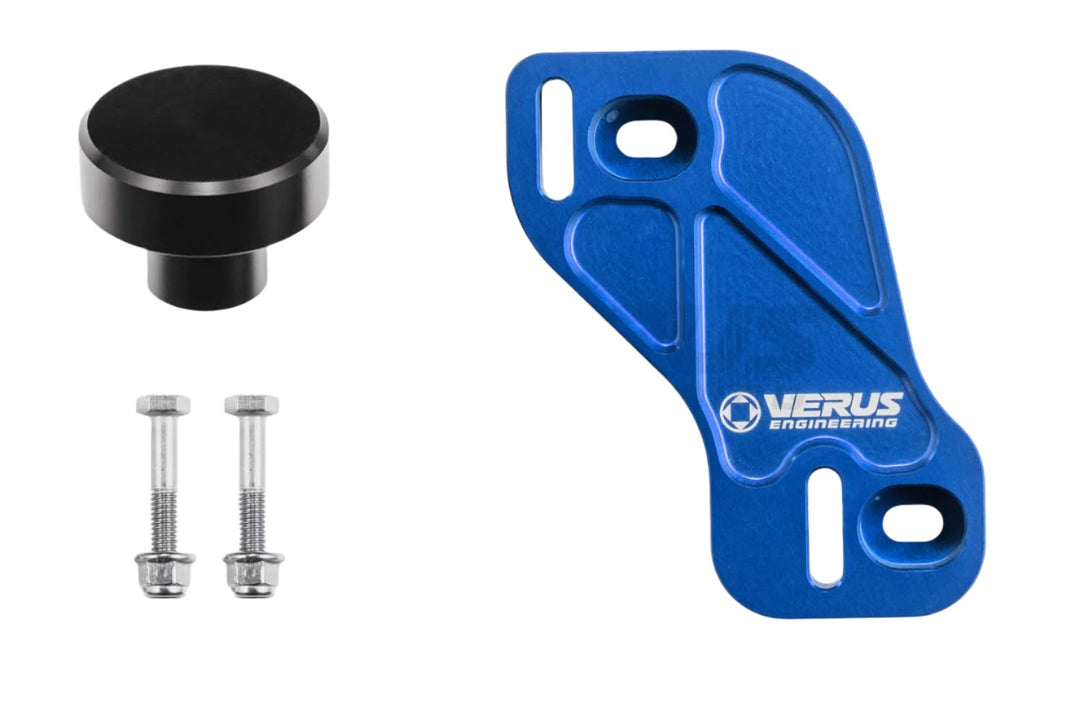 Verus Engineering Throttle Pedal Spacer BRZ / FRS / GT86 / GR86 / VB WRX - Left Hand Drive Blue