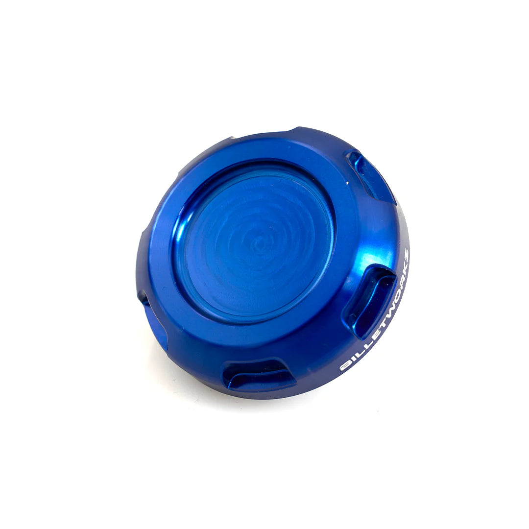 Billetworkz Zero Series Clutch Cap - Subaru WRX / STI 2002-2014 / Manual BRZ/FR-S/86/GR86 Blue No Fluid Engravings