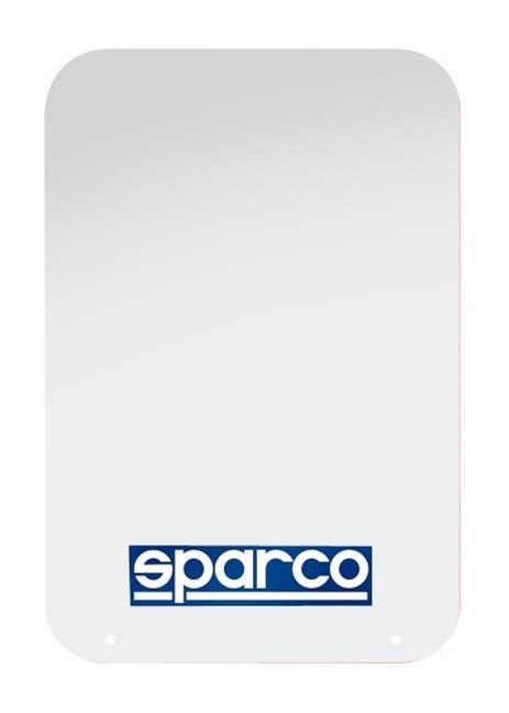 Sparco Mud Flaps (Pair) Multiple Colors ClearWhite