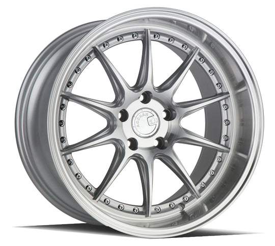 AodHan DS07 Wheels 19x9.5 5x114.3 +30 Offset Silver w Machined Face