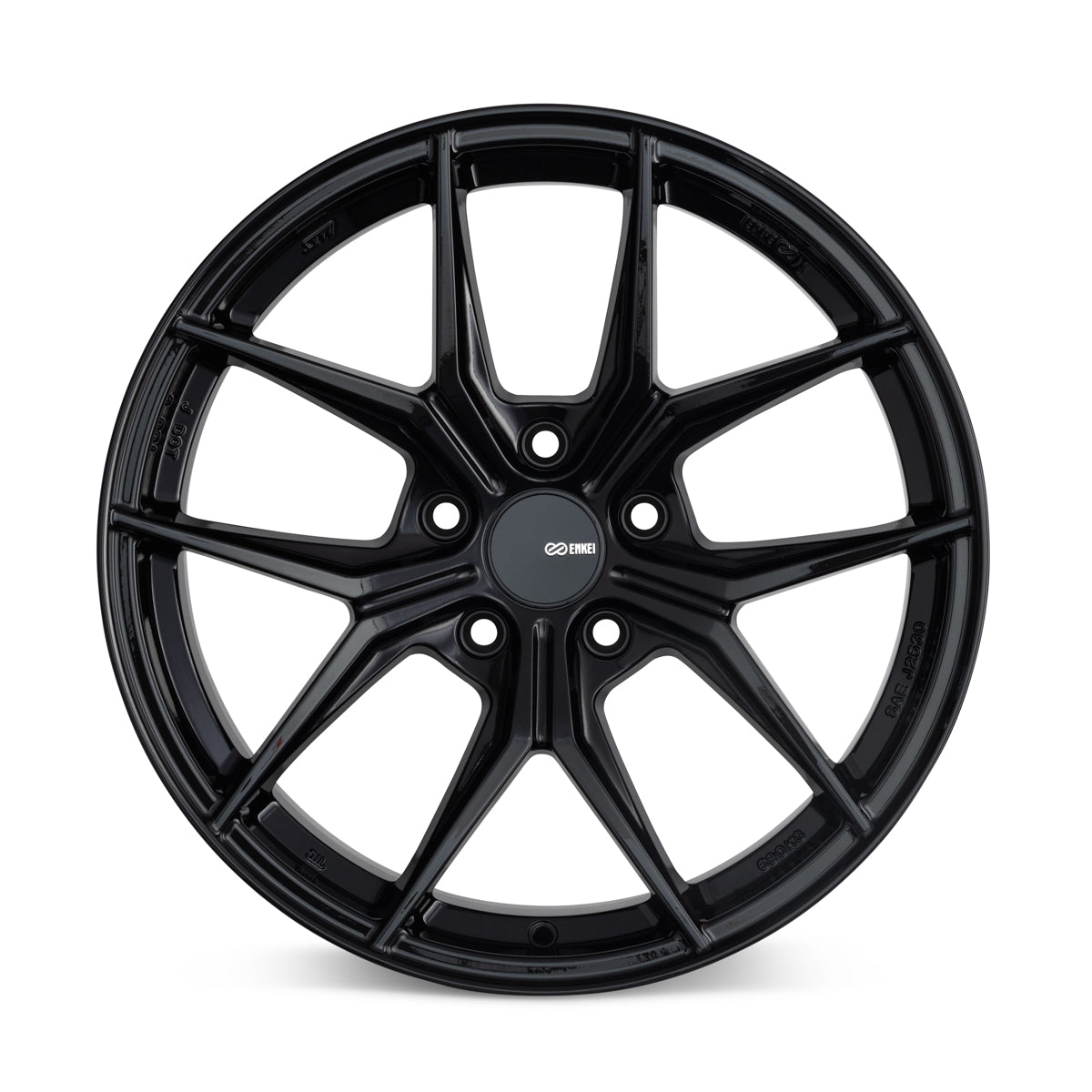 Enkei TSR-X 18x8.5 5x114.3 38mm - Gloss Black Wheel