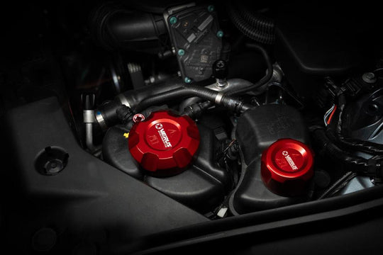 Verus Engineering Engine Bay Fluid Cap Kit - Mk5 Toyota Supra