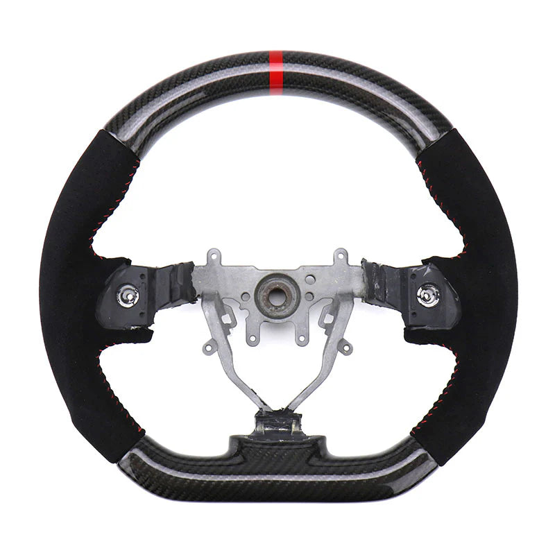 FactionFab Steering Wheel Carbon and Suede WRX / STI 2008-2014