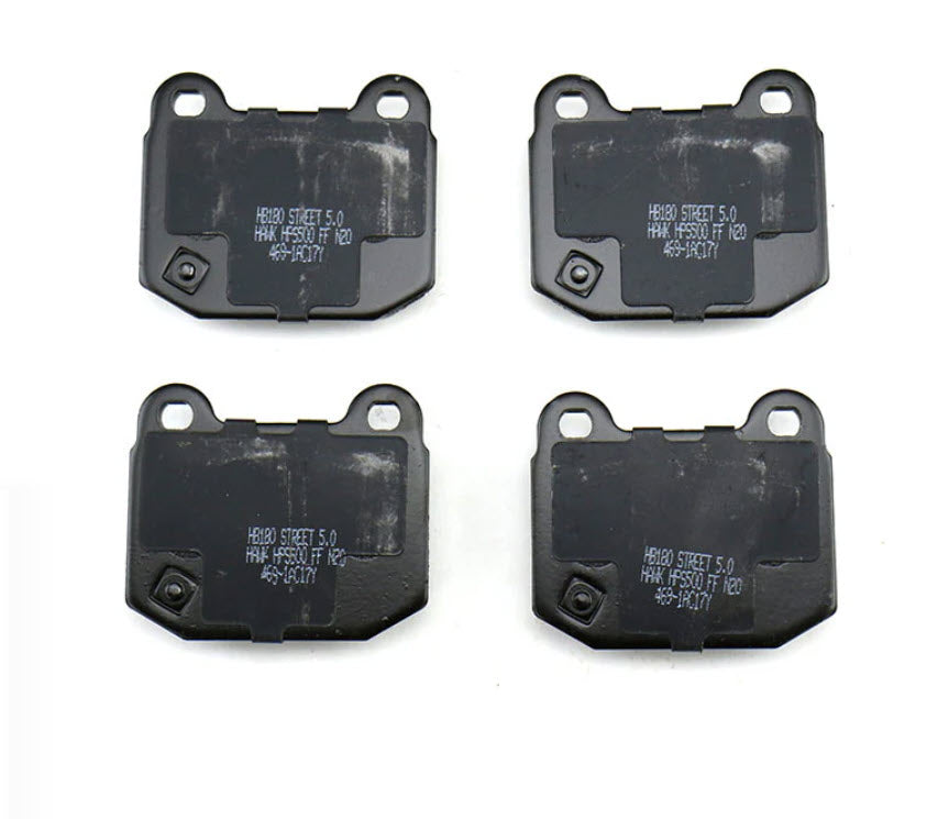 Hawk Performance HPS 5.0 Rear Brake Pads Subaru STI / Mitsubishi EVO / Nissan 350Z / Infiniti G35