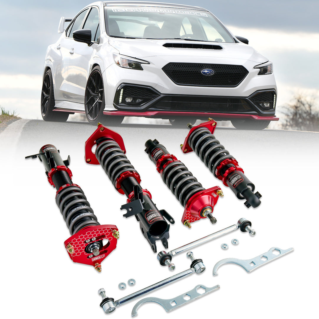 IAG Spec Street Series Coilovers by Fortune Auto for 2022+ WRX