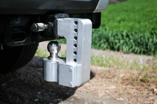 Weigh Safe Aluminum Adjustable Ball Mount Drop Hitch