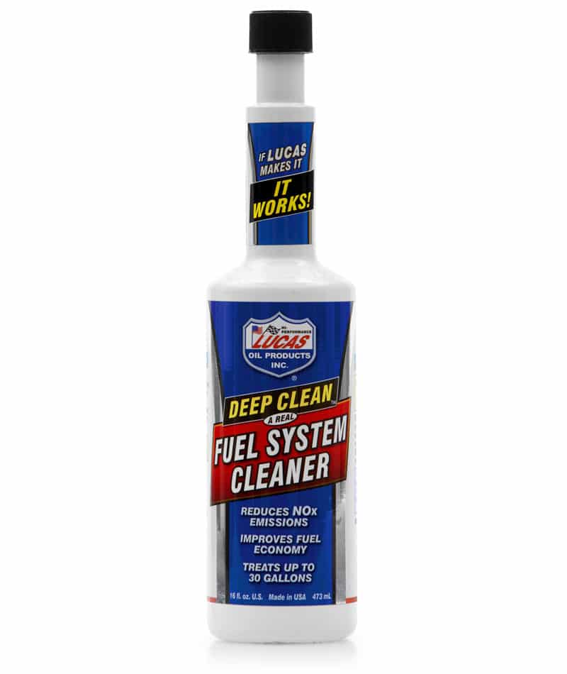 Lucas Deep Clean Fuel System Cleaner 16 Ounce Bottle