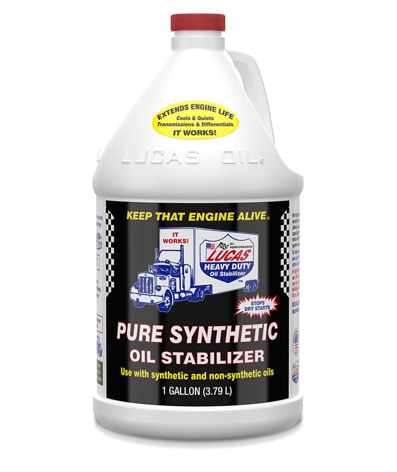 Lucas Pure Synthetic Oil Stabilizer 1 Gallon Bottle