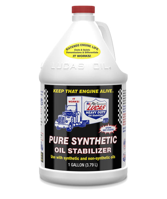 Lucas Pure Synthetic Oil Stabilizer 1 Gallon Bottle