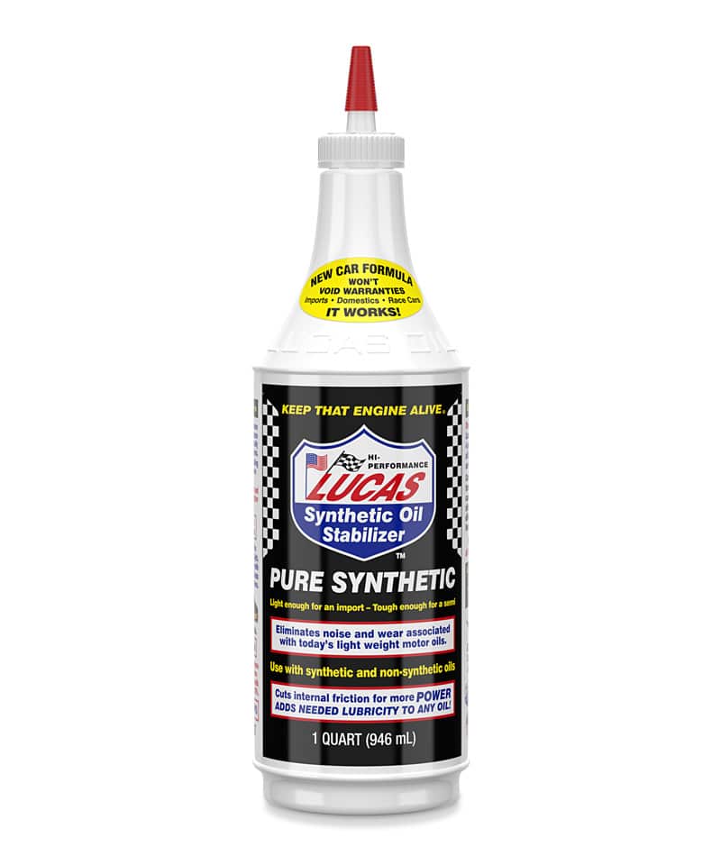 Lucas Pure Synthetic Oil Stabilizer 1 Quart Bottle