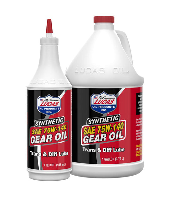 Lucas Synthetic SAE 75W-140 Gear Oil