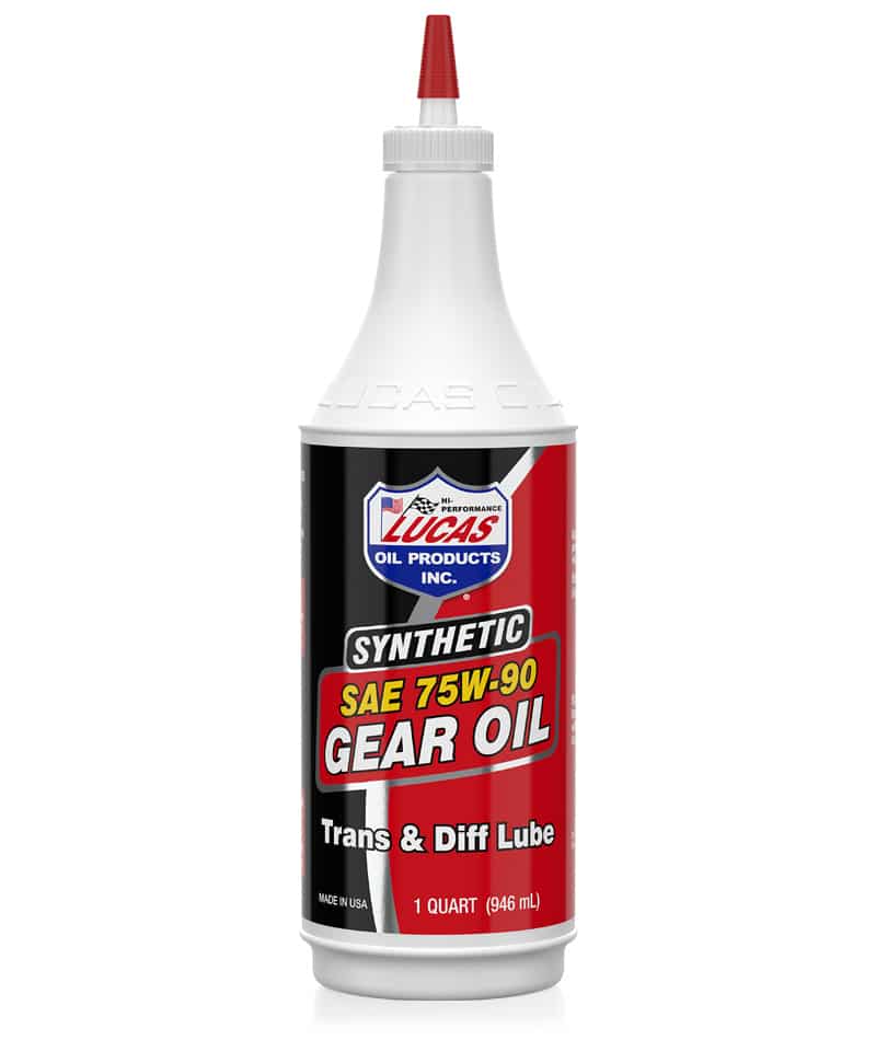 Lucas Synthetic SAE 75W-90 Gear Oil 1 Quart