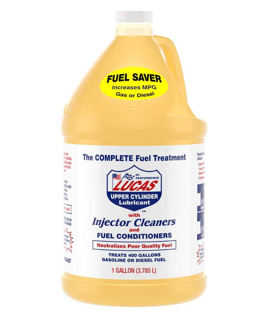 Lucas Upper Cylinder Lubricant Fuel Treatment 1 Gallon Bottle