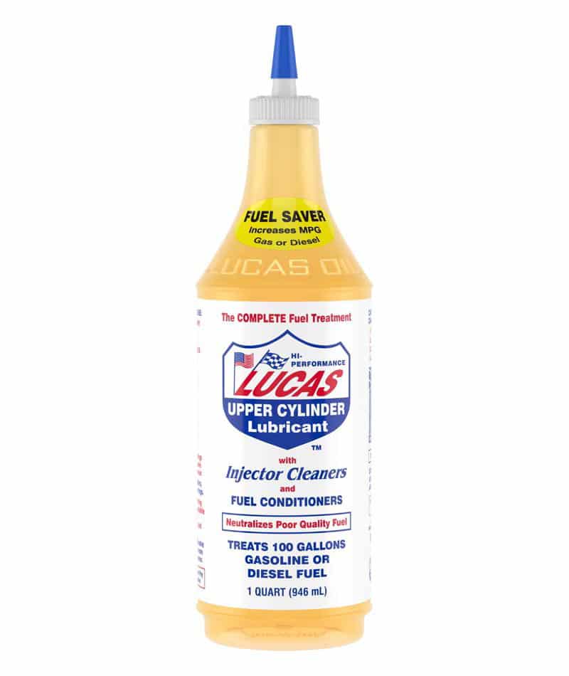 Lucas Upper Cylinder Lubricant Fuel Treatment 1 Quart Bottle