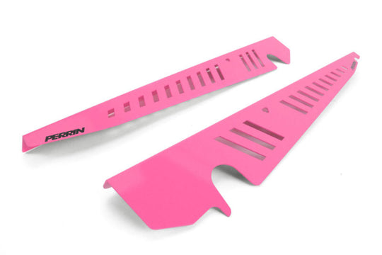 PERRIN Performance Fender Shroud Sets Subaru 2015-2021 WRX / STI Hyper Pink