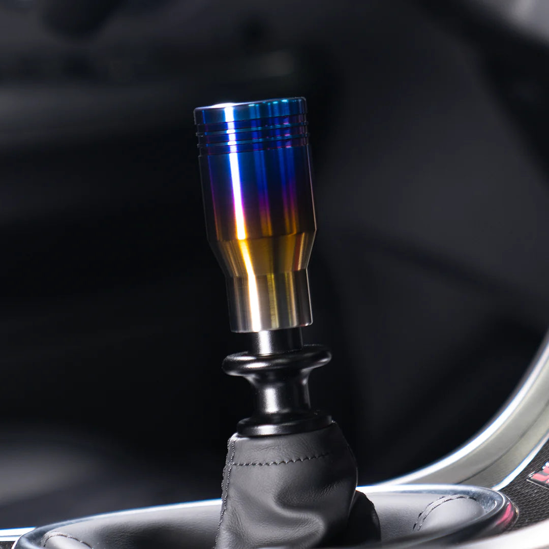 Billetworkz Subaru Auto CVT Shift Knob - Titanium Torched Piston