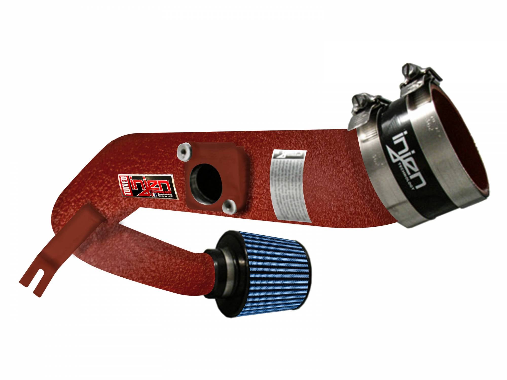 Injen SP Cold Air Intake System 2002-2007 Subaru Impreza WRX / STI H4-2.0L Turbo Wrinkle Red