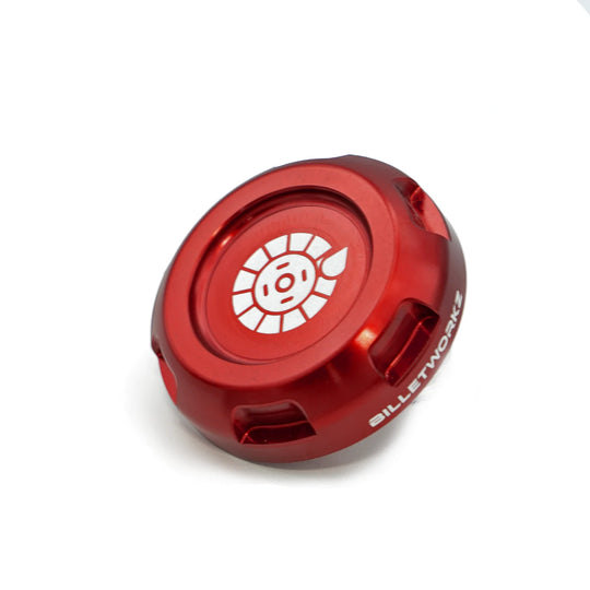 Billetworkz Zero Series Clutch Cap - Subaru WRX / STI 2002-2014 / Manual BRZ/FR-S/86/GR86 Red Yes Add Fluid Engravings