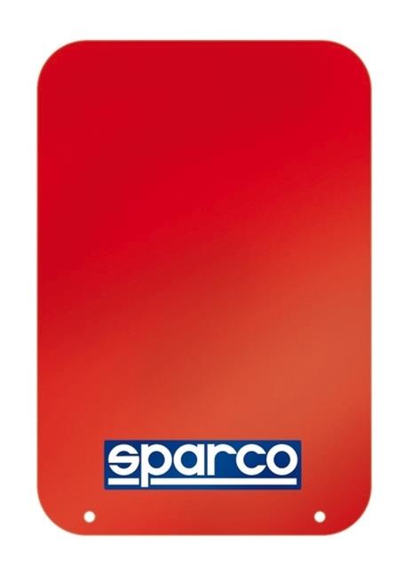 Sparco Mud Flaps (Pair) Multiple Colors Red