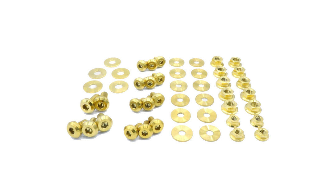 Dress Up Bolts Titanium Hardware Engine Bay Kit Subaru WRX/STI 2015-2021 Gold