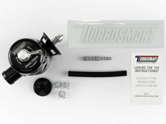 Turbosmart Dual Port Blow Off Valve Black Subaru WRX 2015-2021