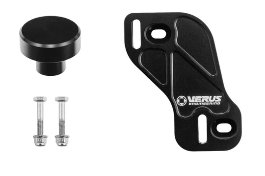 Verus Engineering Throttle Pedal Spacer BRZ / FRS / GT86 / GR86 / VB WRX - Left Hand Drive Black