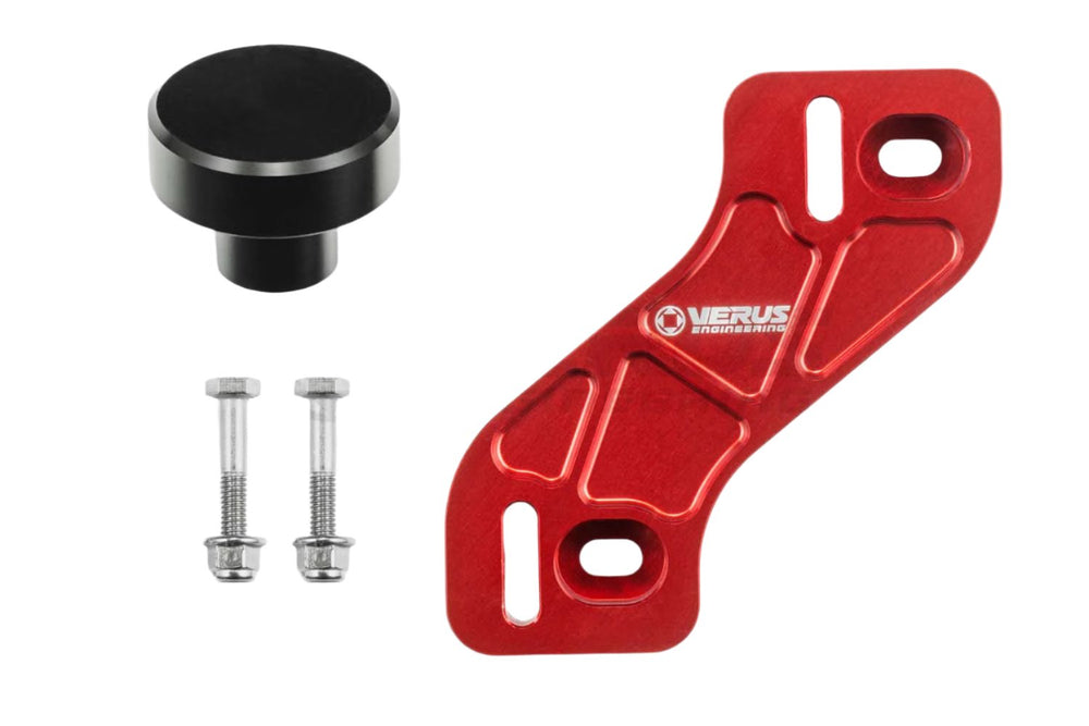 Verus Engineering Throttle Pedal Spacer 2015-2021 Subaru WRX / STI (VA) - Left Hand Drive Red