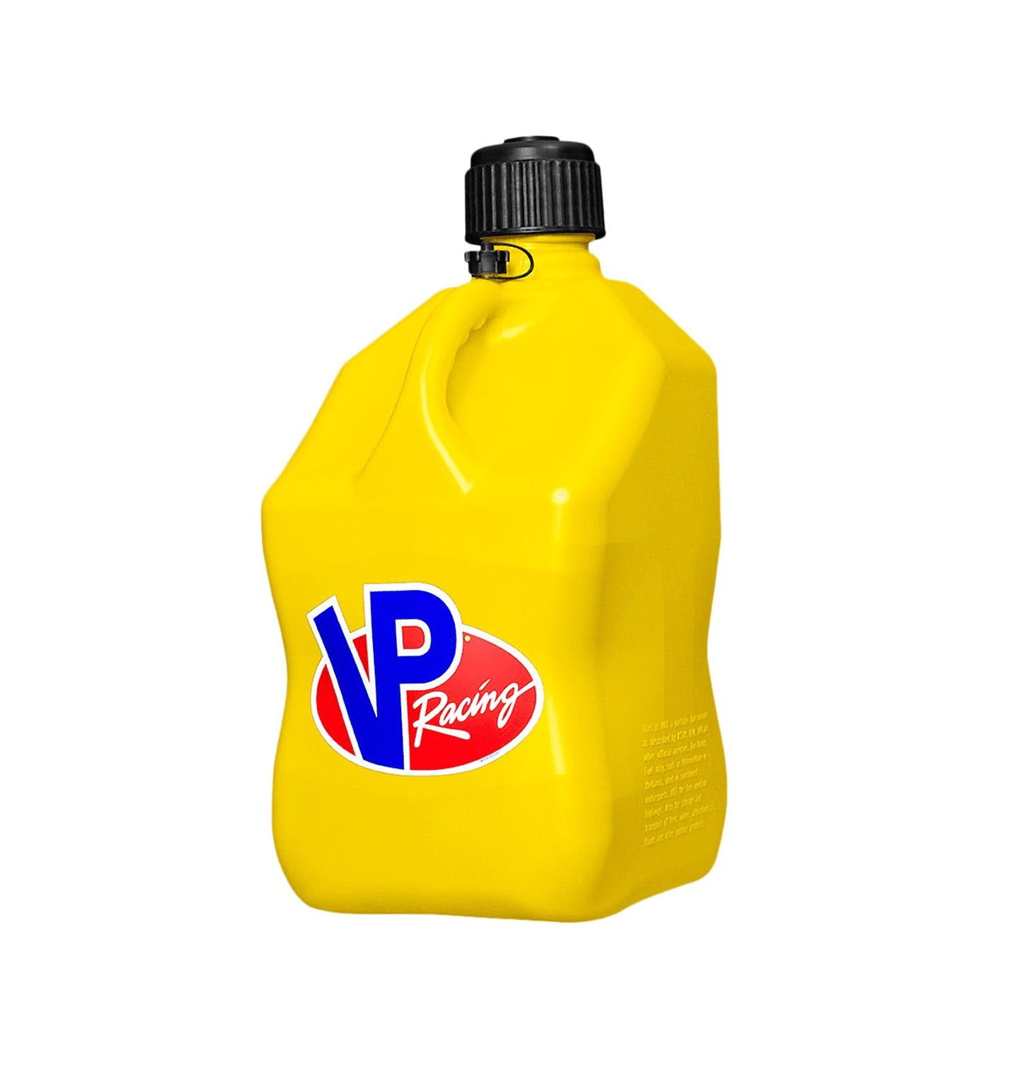 VP Racing 5.5-Gallon Motorsport Container - Yellow Jug, Black Cap