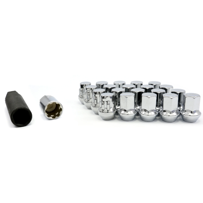 Volk Racing Rays 17 Hex 12X1.25 Lug Nuts - Set of 20 Chrome