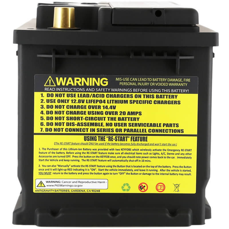 Antigravity Batteries H6/Group-48 Lithium Car Battery