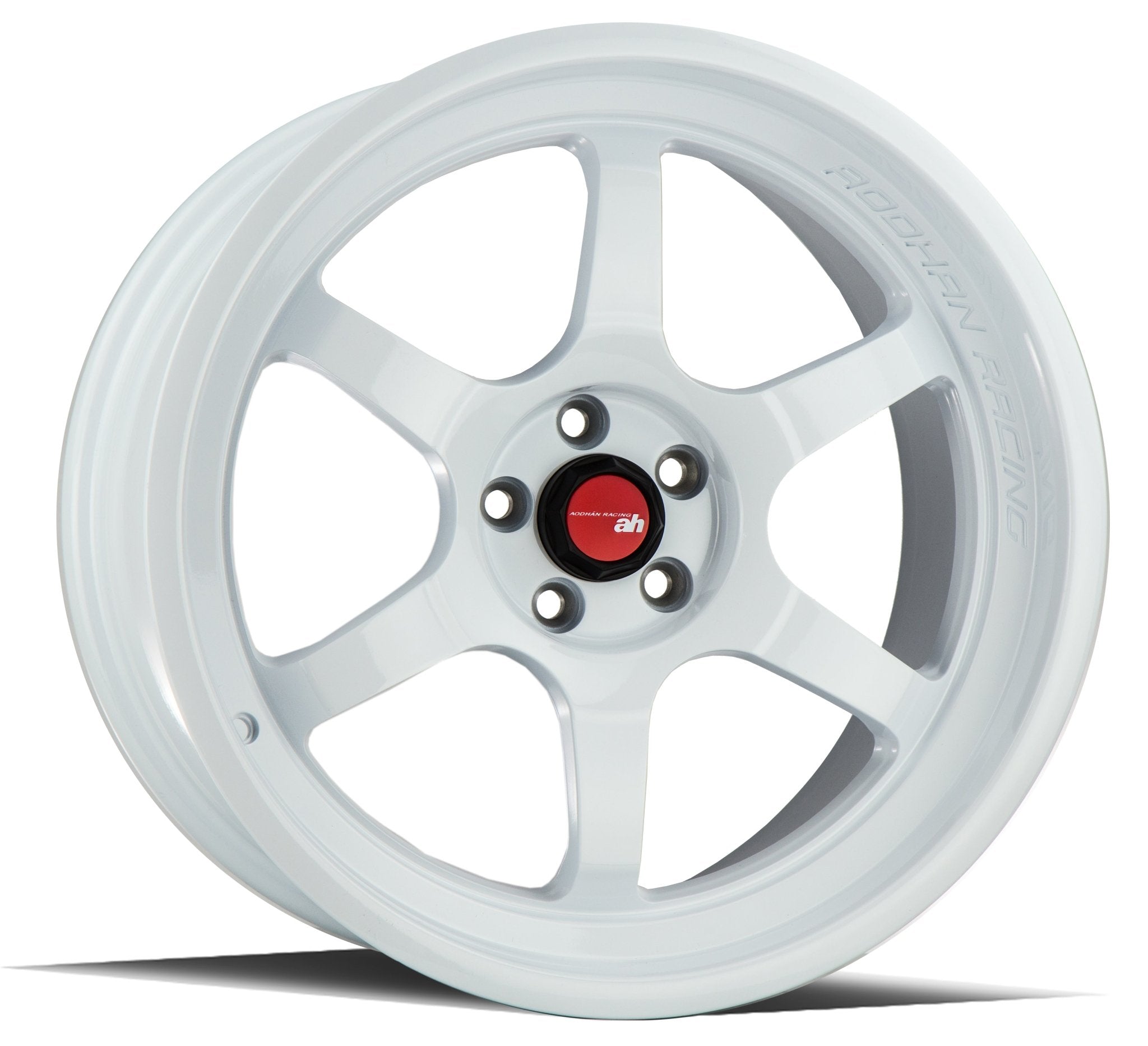 AodHan AH08 Wheels 18x8.5 5x100 +35 Offset Gloss White