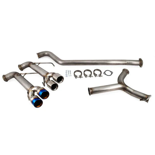 ETS Catback Exhaust System Subaru WRX / STI 2015-2021 Muffled Add Resonator Blue