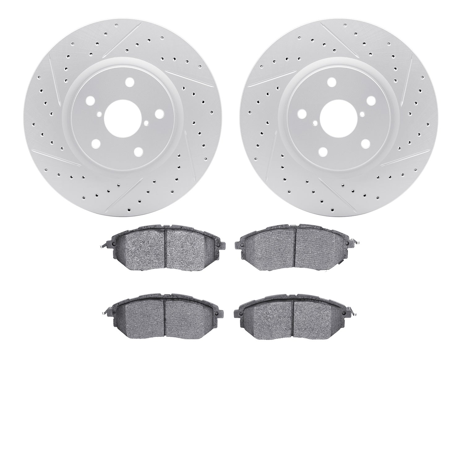 R1 Concepts Brake Rotors Carbon Coated D/S w/Optimum OE Pads Subaru B9 Tribeca 2007-06, Legacy 2019-15, Outback 2019-15, Tribeca 2014-08, WRX 2021-15