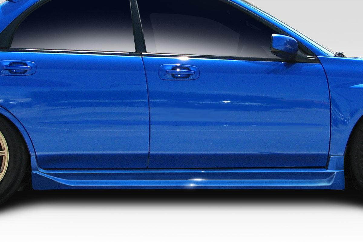 Duraflex 2002-2007 Subaru Impreza WRX STI 4DR GT Competition Side Skirts Rocker Panels - 2 Piece