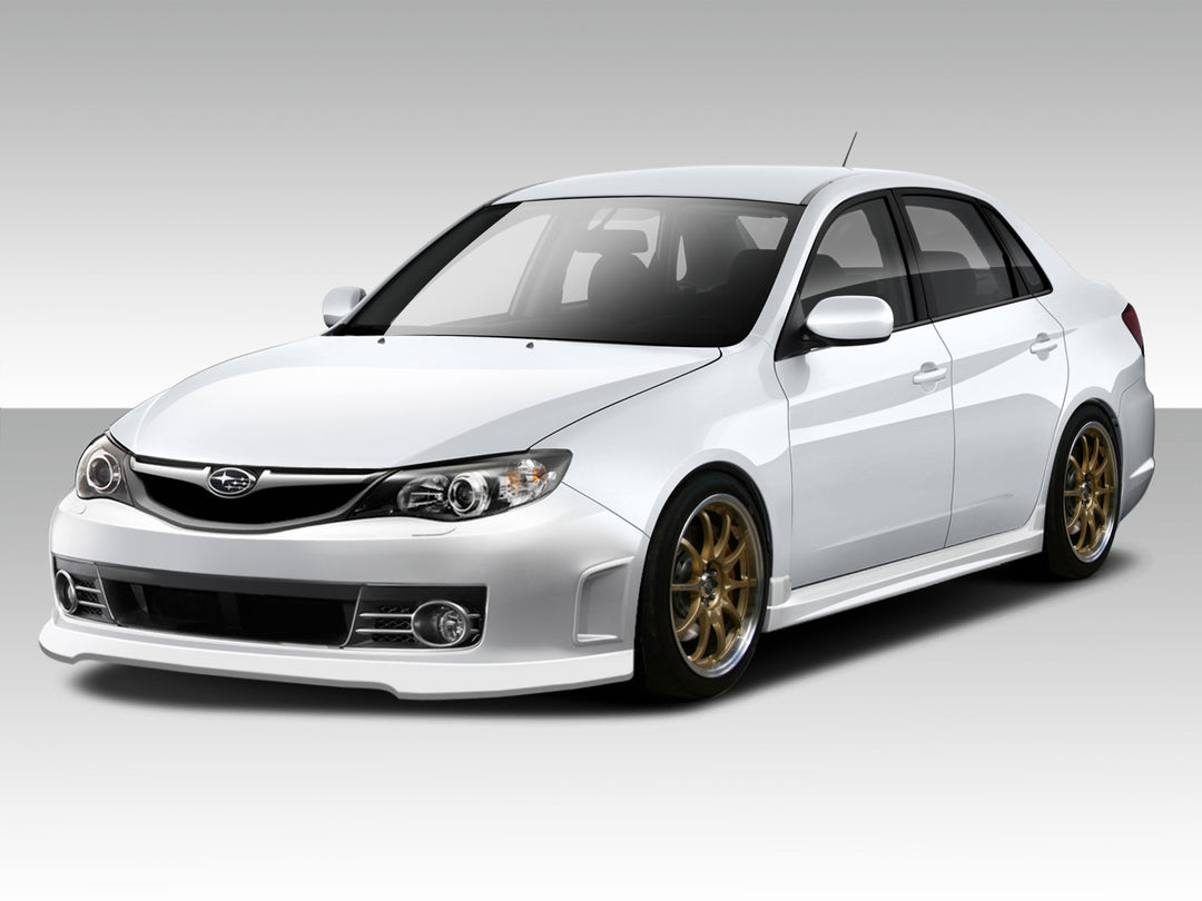 Duraflex 2008-2014 Subaru Impreza 2008-2010 Subaru Impreza WRX 4DR STI Look Body Kit - 4 Piece