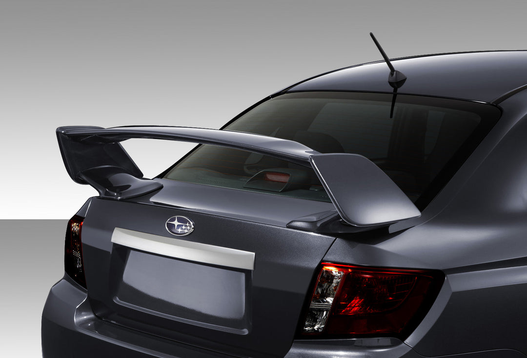 Duraflex 2008-2011 Subaru Impreza 4DR 08-18 Impreza WRX STI 4DR STI Look Wing Trunk Lid Spoiler - 1 Piece