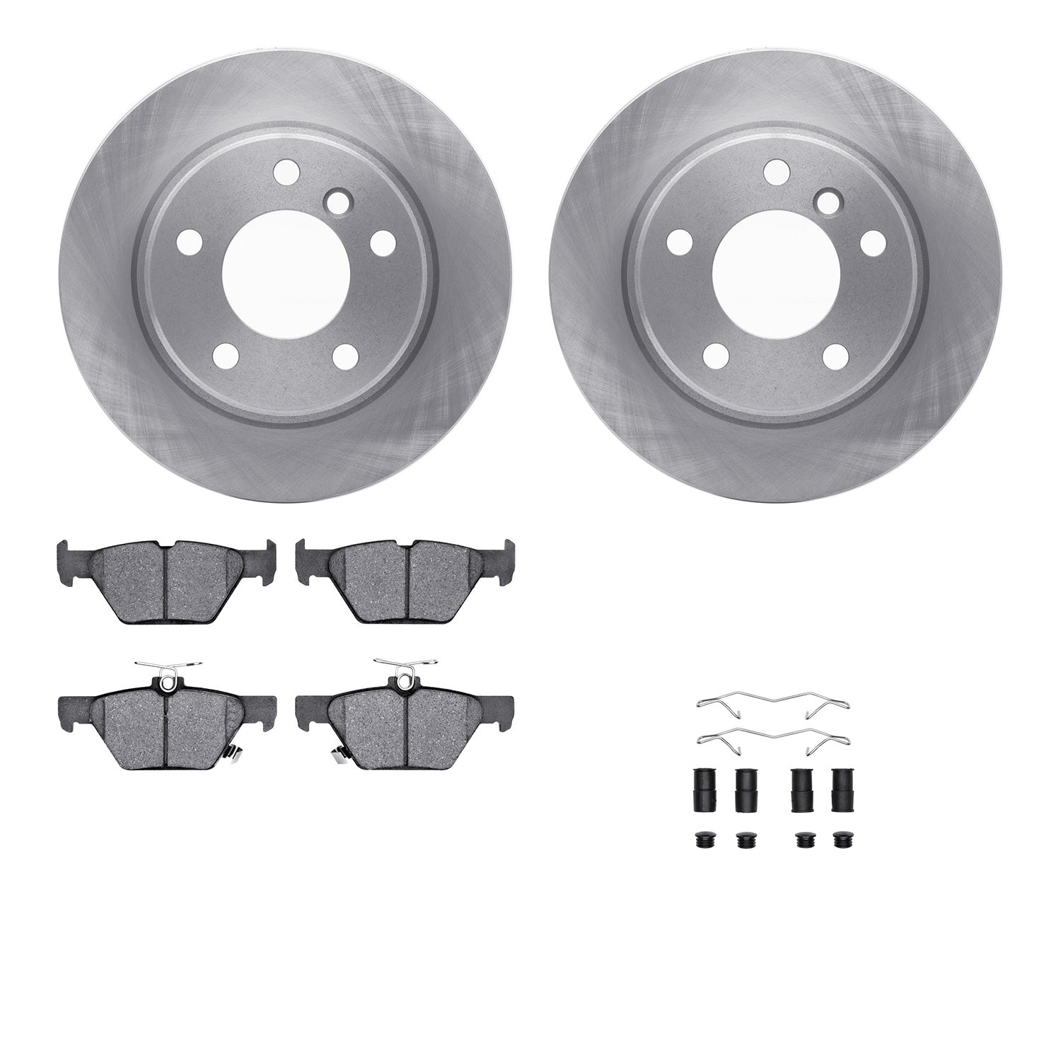 R1 Concepts E-Line Series Brake Rotor w/Ceramic Brake Pads Subaru Legacy 2022-15, Outback 2022-15, WRX 2022-16