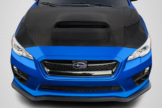 Carbon Creations 2015-2021 Subaru WRX Dritech OEM Look Hood - 1 Piece