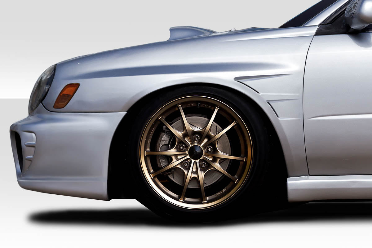 Duraflex 2002-2003 Subaru Impreza WRX STI GT Concept Fenders - 2 Piece