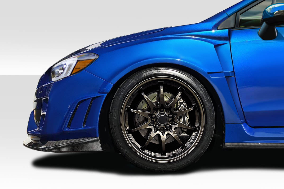 Duraflex 2015-2021 Subaru WRX STI VRS Front Fenders - 2 Piece