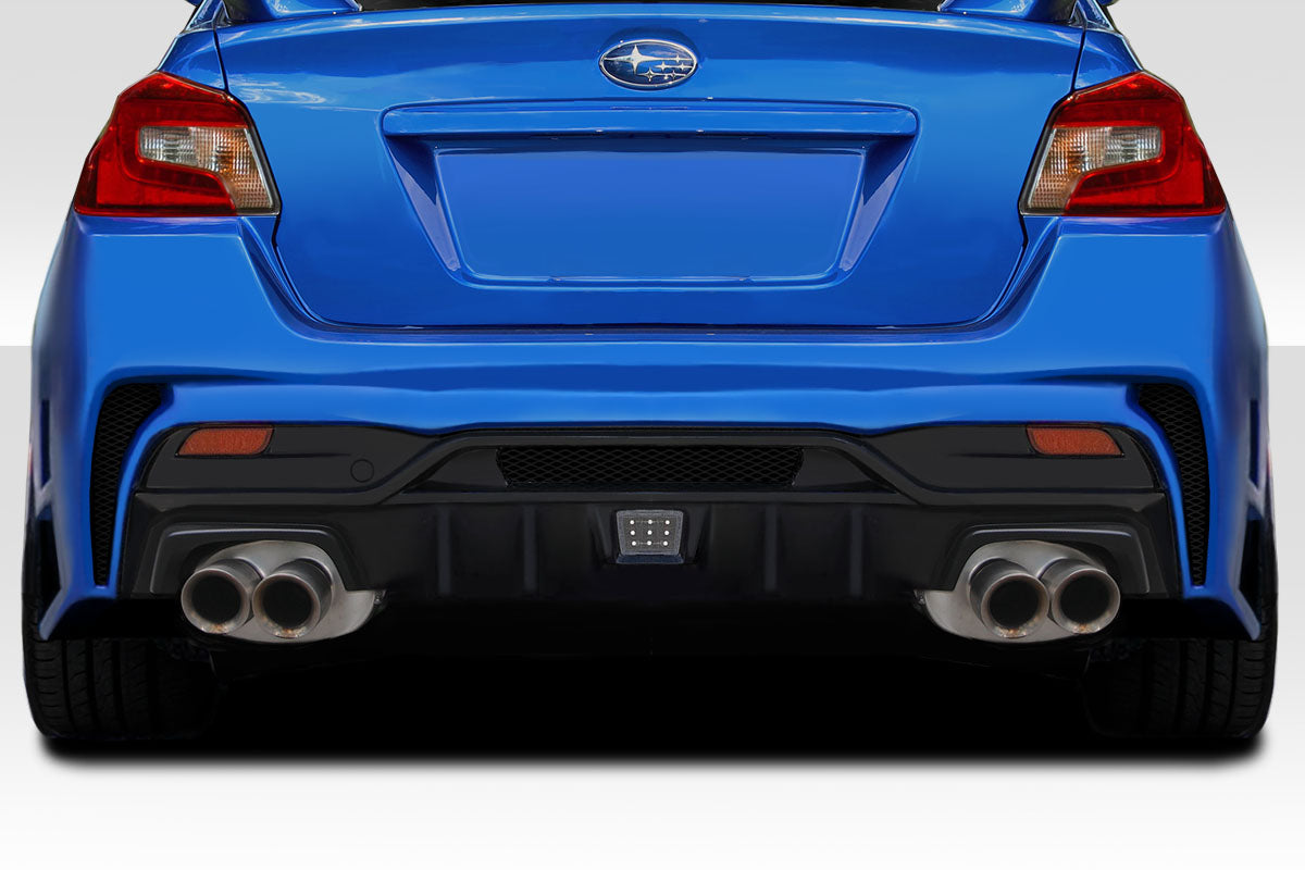 Duraflex 2015-2021 Subaru WRX STI VRS Rear Bumper Cover - 1 Piece