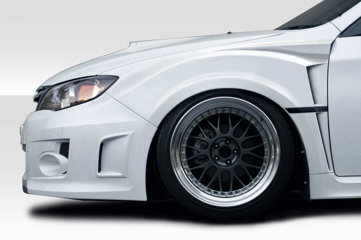 Duraflex 2008-2014 Subaru Impreza WRX STI 2011-2014 Impreza WRX VRS 8MM Front Fenders - 2 Piece